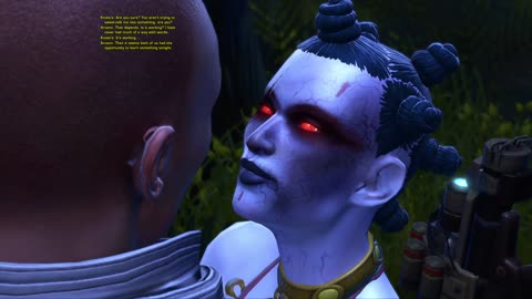 SWTOR Patch 7.4.1 Date Night with Arcann Romance Female Imperial Agent