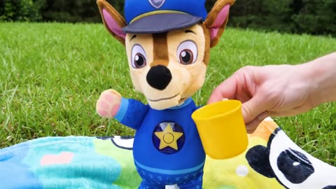 Best Toy Learning Video for Kids - Paw Patrol Snuggle Pup Picnic!