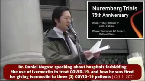 Dr. Daniel Nagase speaking about hospitals forbidding the use of ivermectin