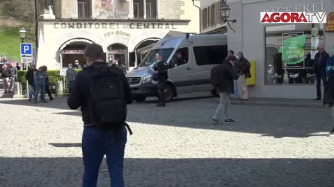 Manifestation interdite à Altdorf le 10 avril 2021 - Images exclusives