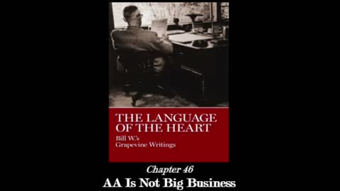 The Language Of The Heart - Chapter 46: "AA Is Not Big Business"