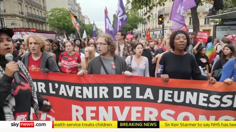 Protesters rally in France against Michel Barnier's appointment as prime minister