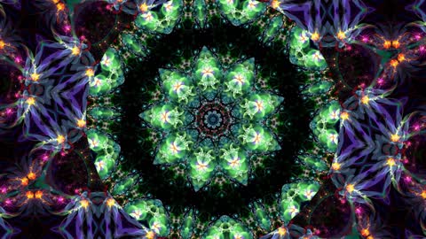 Kaleidoscope Visual Meditation Music, Kaleidoscope Mind Movie, Visual Relaxation