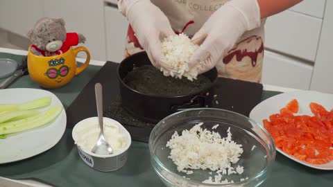 How to make SUSHI CAKE Recipe