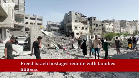 Gaza health ministry says Israeli hostage rescue killed 274 Palestinians _ BBC News