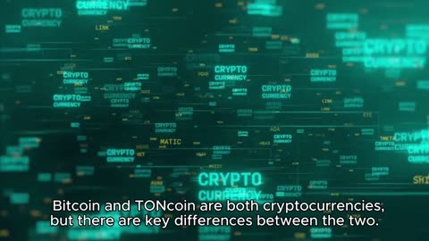 BITCOIN VS TONCOIN