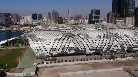 Kaohsiung Exhibition Center 高雄展覽館 🇹🇼 (2018-12) {aerial}