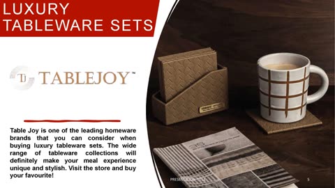 Luxury Tableware Sets