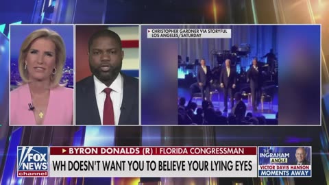 Laura Ingraham and Byron Donalds Biden videos