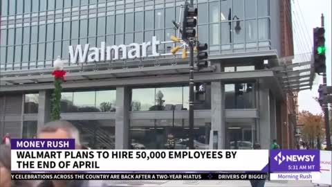 Walmart Plans To Hire 50,000 Employees By End Of April