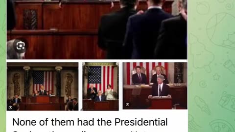 None Of Them Had The Presidential Seal On The Podium