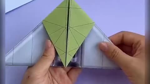 Make a paper airplane in a minute