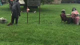 Neighborhood Equipped With Spectacularly Spooky Halloween Decorations