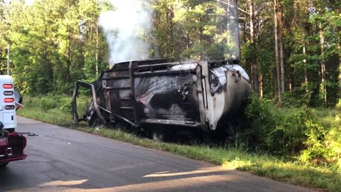 Garbage Truck Fire 5/7/2020