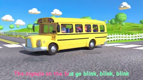 Wheels on the Bus | Nursery Rhymes & Kids Songs