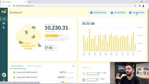 HONEYGAIN | GANHE DINHEIRO DE FORMA AUTOMÁTICA