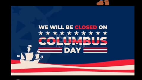 In Observance of Columbus Day 2023