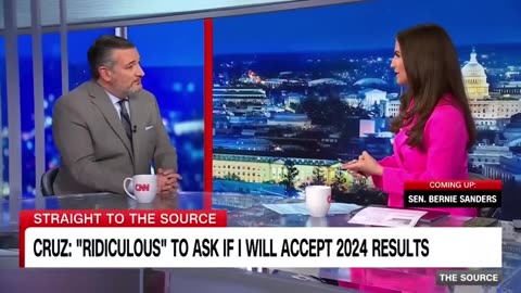 Sen Ted Cruz Takes CNN Host To Task Over Election Results