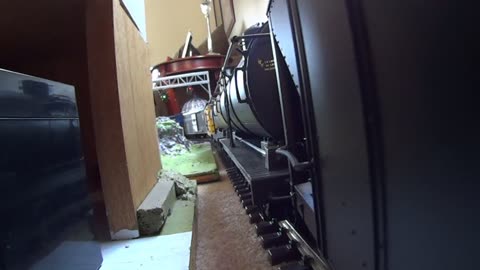 G Scale Indoor Setup - January 2019, Run #1