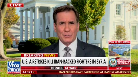 Fox News Host Presses Kirby On Taking 'Substantive Action' Against Iran