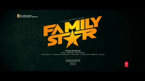 Family Star Glimpse - Vijay Deverakonda_ Mrunal Thakur _ Parasuram _ Dil Raju _ Sankranthi 2024