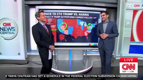 CNN Data Guru Says Trump Will Win If He 'Outperforms His Current Polls By Just A Single Point'