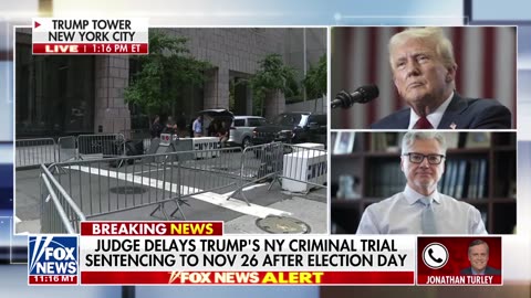 Judge delays sentencing in Trump NYC criminal trial until after election