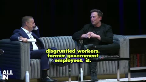 Elon Musk answers, "Are you trying to get me assassinated before this even happens?" after being asked how many fed employees they might fire.