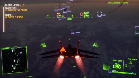 Project Wingman Conquest Mode, Mission 13, Normal, 0.5x alert modifier