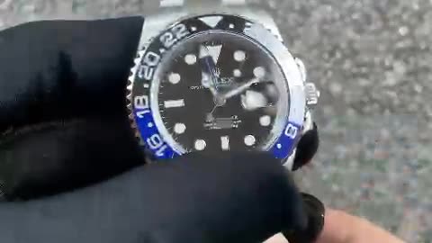 Rolex GMT Master ii Batman