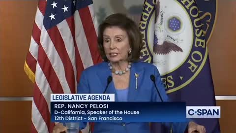 Pelosi: "The #BuildBackBetter is 3 baskets"