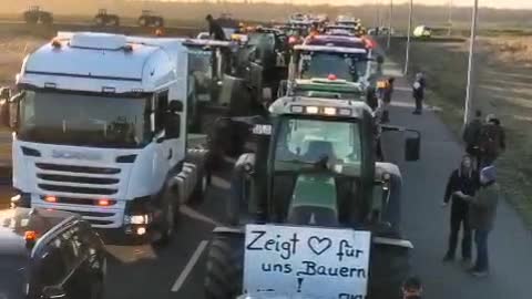 Germany starts convoy to their state capitol