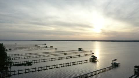 St. Johns River in Welaka, Florida. #Drone video