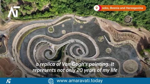 Bosnia Living Starry Night Van Gogh's Masterpiece Recreated as a Nature Park | Amaravati Today News