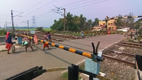 Railway Crossing & High Speed Train