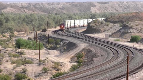 Some Park Moabi, CA BNSF Action