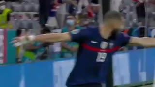 karim benzema's disallowed goal vs Germany euro 2021