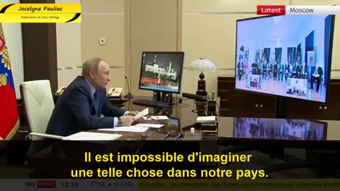 Vladimir Poutine sur l'annulation de la Culture