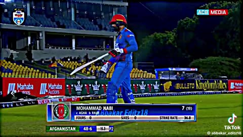 Pakistan Bowling against Afghanistan in first ODI