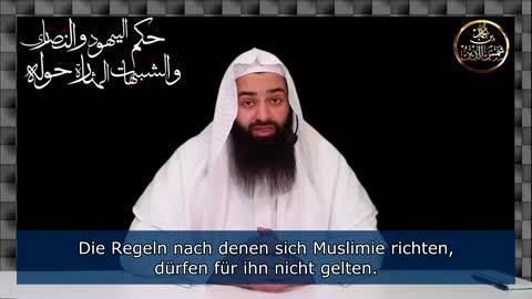 Muslime müssen Juden und Christen als Ungläubige betrachten!