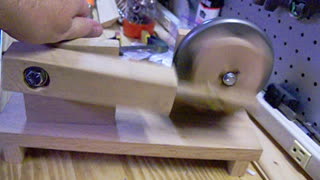 Oak Wobble Engine - First Run