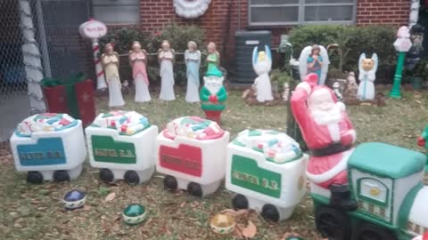 2016 Daytime of my Christmas display outside