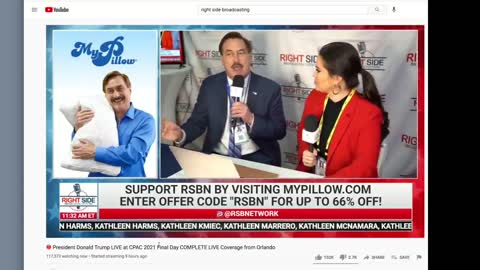 Watch Mike Lindell Interview- Details new Lindell Website