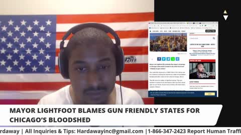 Mayor Lightfoot Blames Gun Friendly States For Chicago's Bloodshed