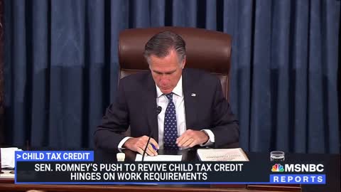 Sen. Romney Pushes New Version Of Child Tax Credit Bill With Work Requirements