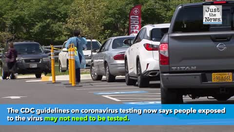 Newly updated CDC guidelines say individuals exposed to coronavirus may not need testing