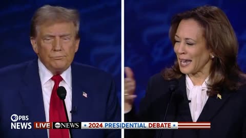 WATCH- Key moments from the Trump-Harris debate