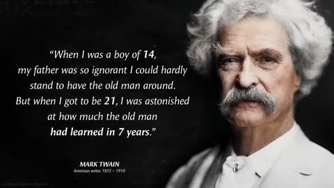 Mark Twain's Life Lessons I Could Never Forget_