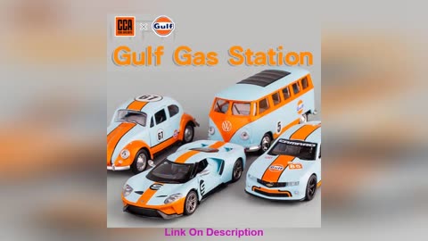 Top CCA Gulf Gas Station Fusca Bus Ford GT 2017 Camaro