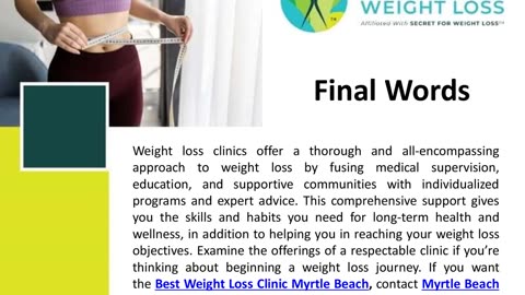 How Clinics Can Help You Achieve Your Weight Loss Goals